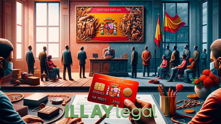 red card asylum spain